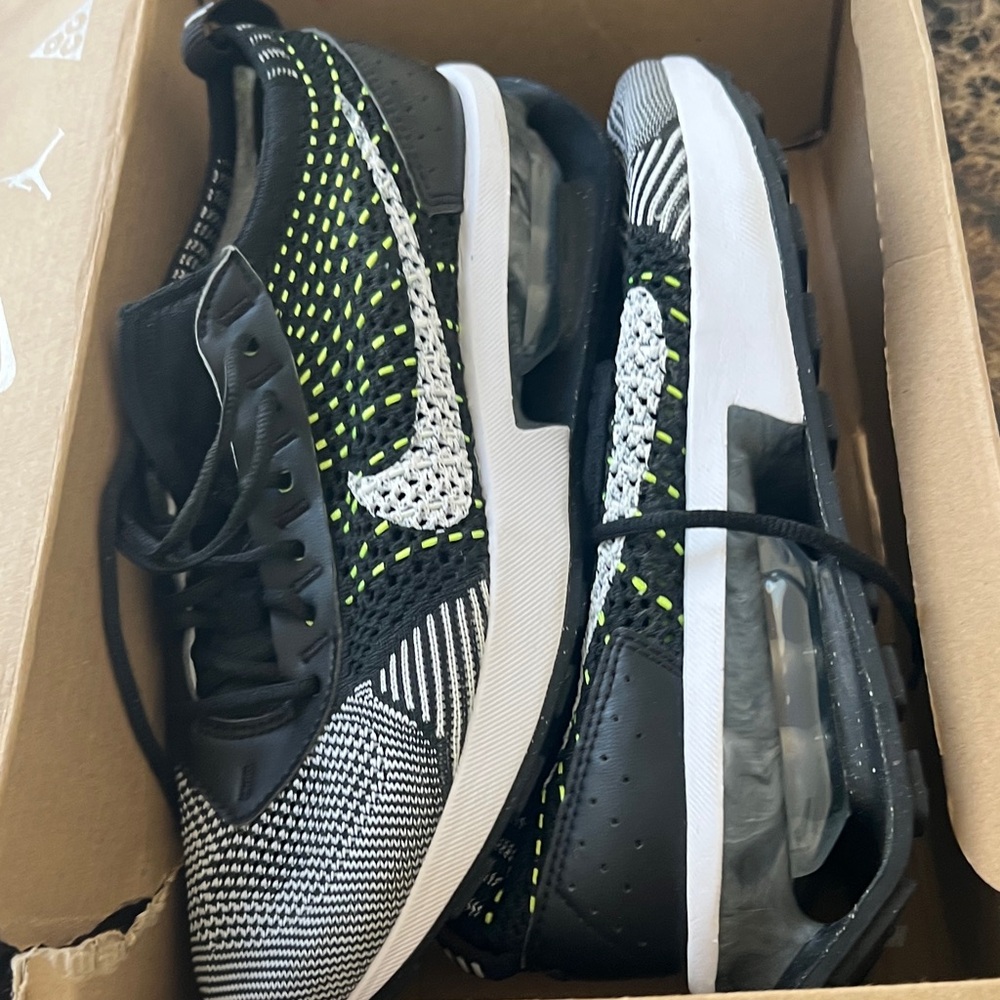 Nike ACG Black and White Athletic Shoes